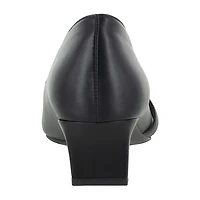 Easy Street Entice Womens Square Stiletto Heel Pumps