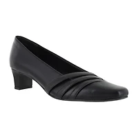 Easy Street Entice Womens Square Stiletto Heel Pumps