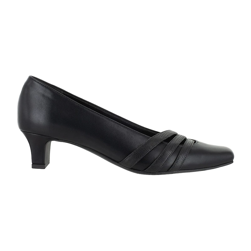 Easy Street Entice Womens Square Stiletto Heel Pumps