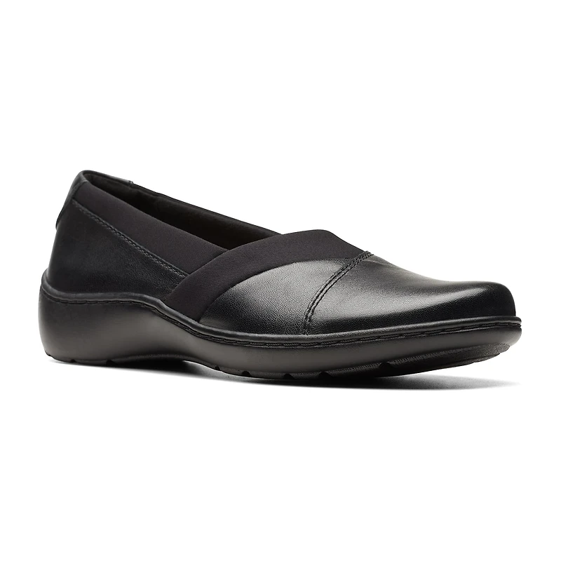 Clarks Cora Charm Womens Round Closed Toe Slip-On Shoe