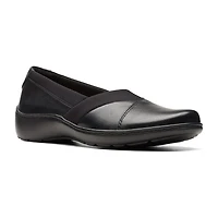 Clarks Cora Charm Womens Round Closed Toe Slip-On Shoe