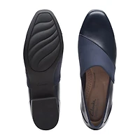Clarks Juliet Gem Womens Round Closed Toe Loafers