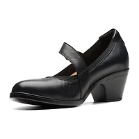 Clarks Emily Mabel Womens Round Closed Toe Mary Jane Shoes