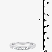 I Said Yes (H-I / I1) Womens 1 CT. T.W. Lab Grown White Diamond Sterling Silver Round Side Stone Halo Bridal Set