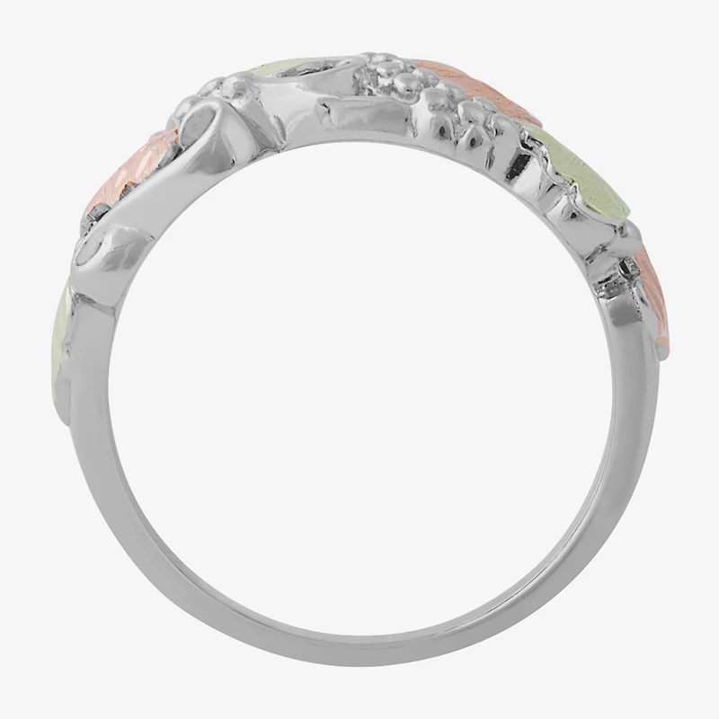 Womens 2.5MM Sterling Silver Band