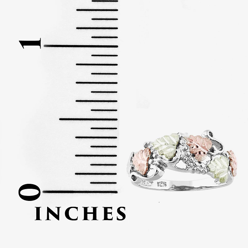 Womens 2.5MM Sterling Silver Band