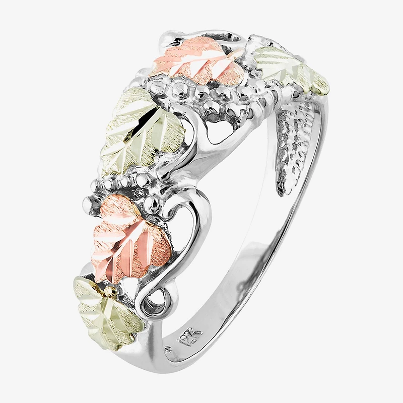 Womens 2.5MM Sterling Silver Band