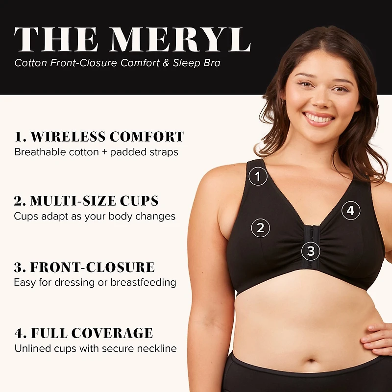 Leading Lady The Meryl Full Coverage Sleep Wireless Bra 110