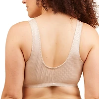 Leading Lady®  Zig-Zag Weave Front-Closure Leisure Bra- 151
