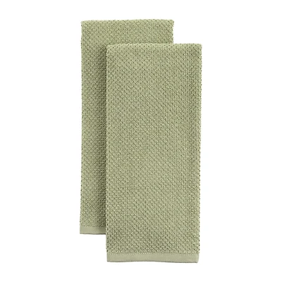 Cooks Solid 2-pc. Kitchen Towel Set