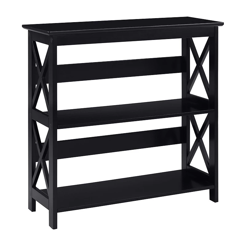 Oxford 3-Tier Bookcase Entryway Hall Table