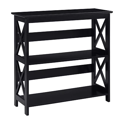 Oxford 3-Tier Bookcase Entryway Hall Table