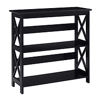 Oxford 3-Tier Bookcase Entryway Hall Table