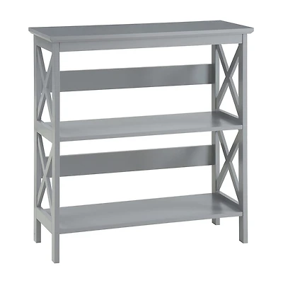 Oxford 3-Tier Bookcase Entryway Hall Table