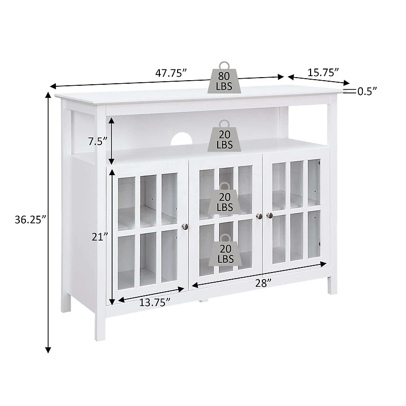 Convenience Concepts Big Sur TV Stand