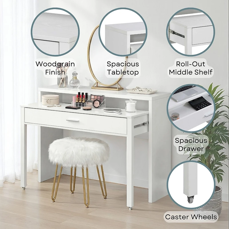 Newport JB Slide Out Desk