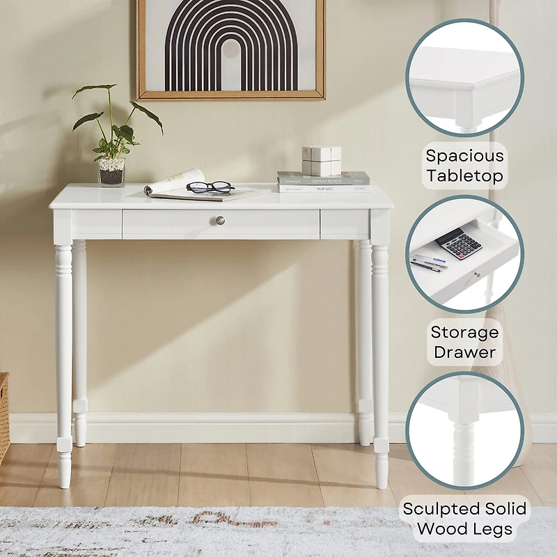 Convenience Concepts Designs2Go French Country Desk