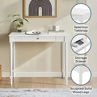 Convenience Concepts Designs2Go French Country Desk