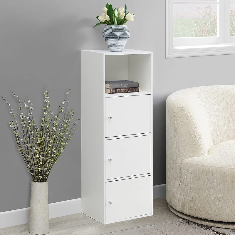 Convenience Concepts Extra Storage 3 Door Cabinet