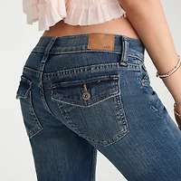 AEROPOSTALE Womens Juniors Low Rise Bootcut Jean
