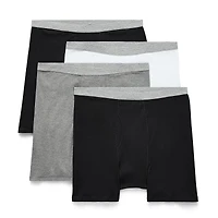 Stafford Cotton Mens Big 4 Pack Boxer Briefs 302866