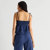 Forever 21 Womens Juniors U Neck Short Sleeve Camisole