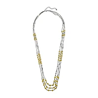 Mixit Womens Inch Beaded Necklace