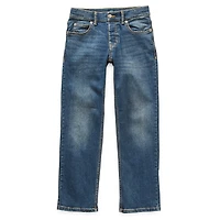Thereabouts Little & Big Kid Boys Adaptive Adjustable Waist Stretch Fabric Straight Leg Jean