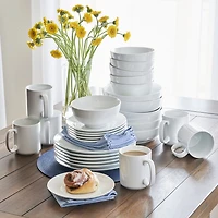 Home Expressions Porcelain 4-pc.Cereal Bowl