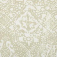 Distant Lands Fiji Printed Grommet Top Sheer Single Curtain Panel