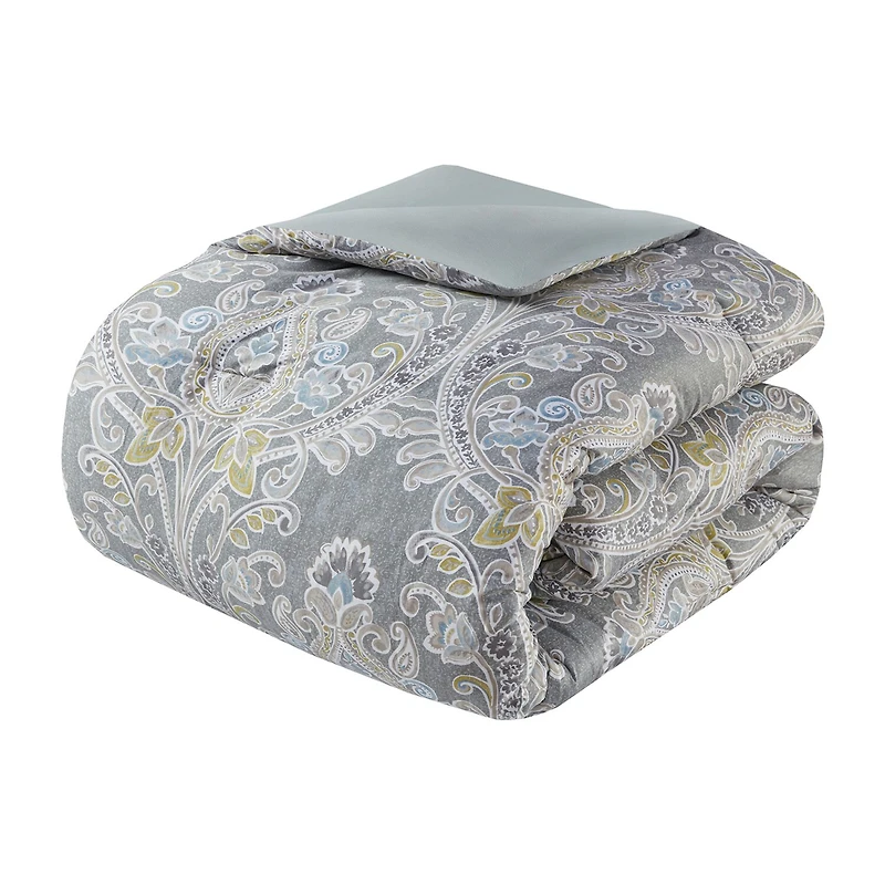 Harbor House Hallie 6-pc. Cotton Damask and Scroll Comforter Set