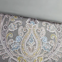 Harbor House Hallie 5-pc. Cotton Damask and Scroll Duvet Cover Set