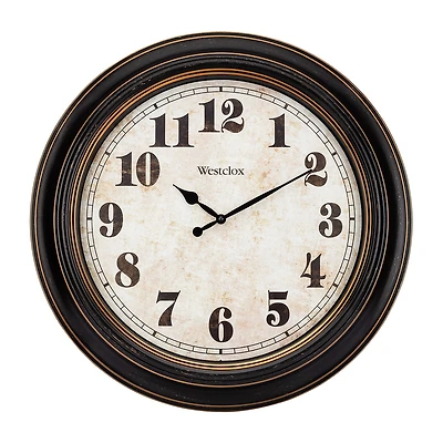 Westclox Round Oversized Classic Wall Clock