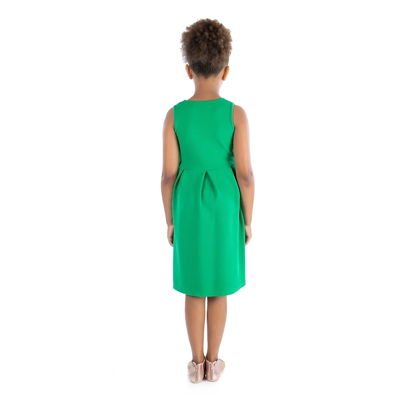 24sevenkid Big Kid Girls Sleeveless Fit + Flare Dress