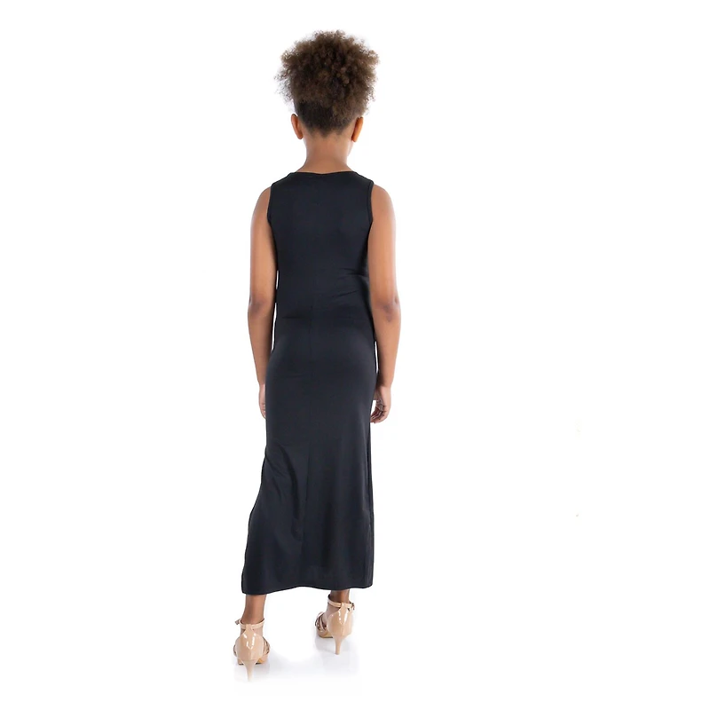 24sevenkid Big Kid Girls Sleeveless Maxi Dress