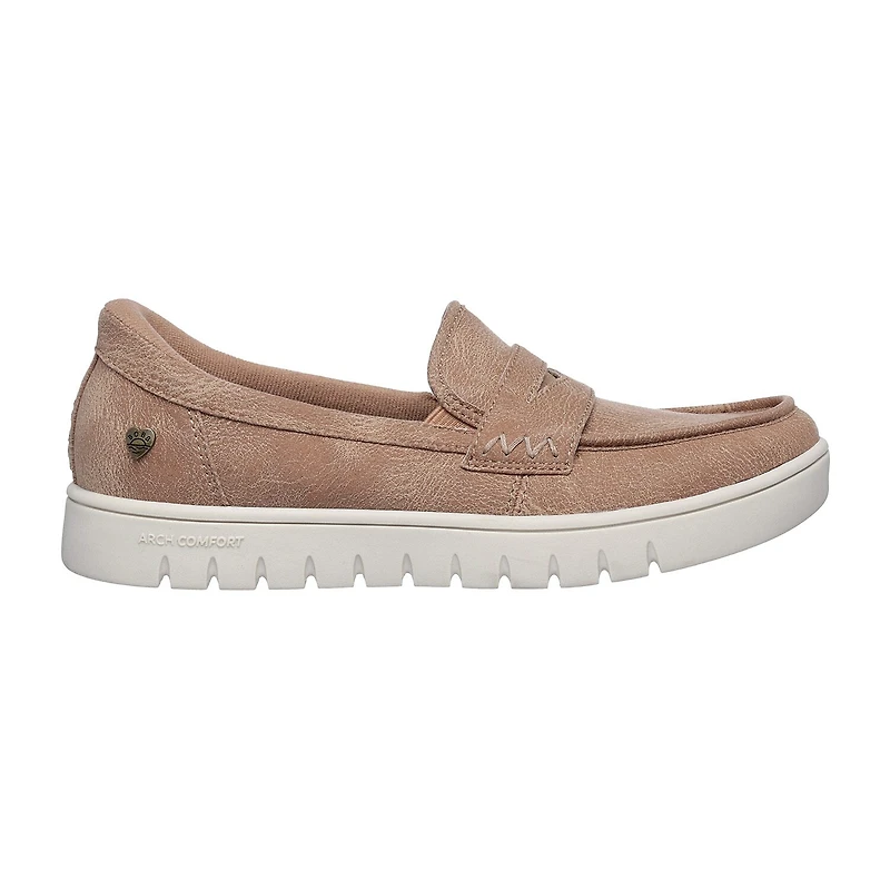 Skechers Bobs Hands Free Slip-Ins Arch Comfort Sunfest Womens Moc Closed Toe Slip-On Shoe