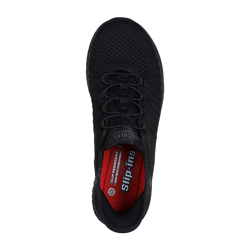Skechers Hands Free Slip-Ins Virtue Valsea Womens Round Closed Toe Work Shoes