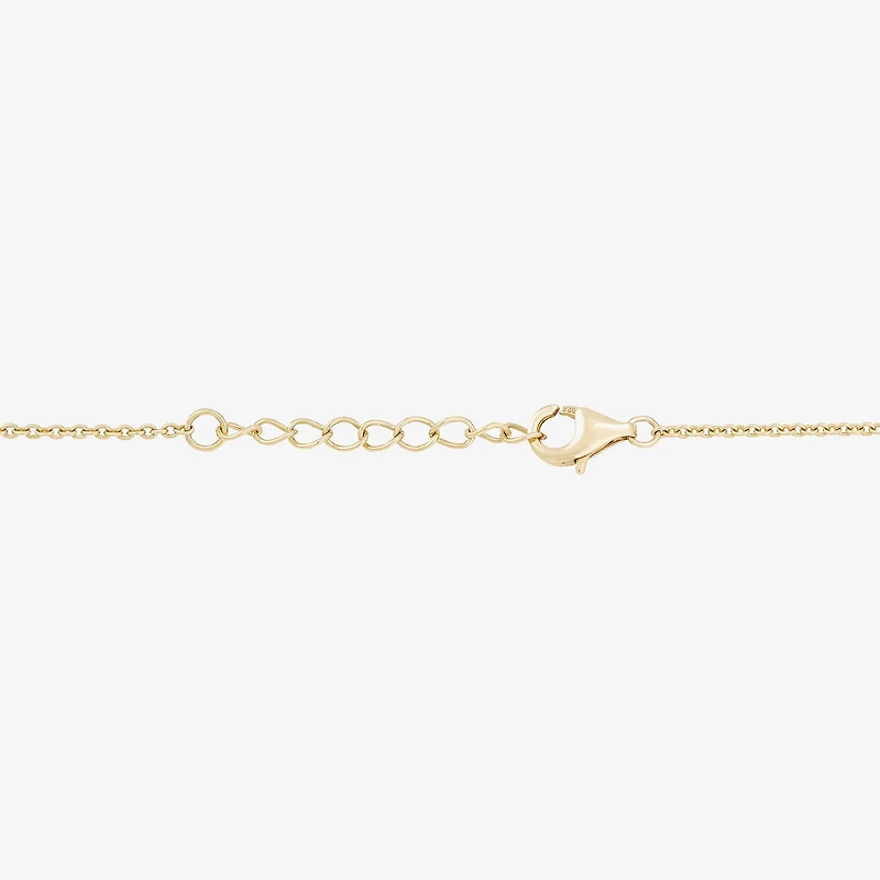 Diamonart Marilyn Monroe Womens 14K Gold Over Silver 6 3/4 Inch Cable Round Chain Bracelet