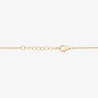 Diamonart Marilyn Monroe Womens 14K Gold Over Silver 6 3/4 Inch Cable Round Chain Bracelet