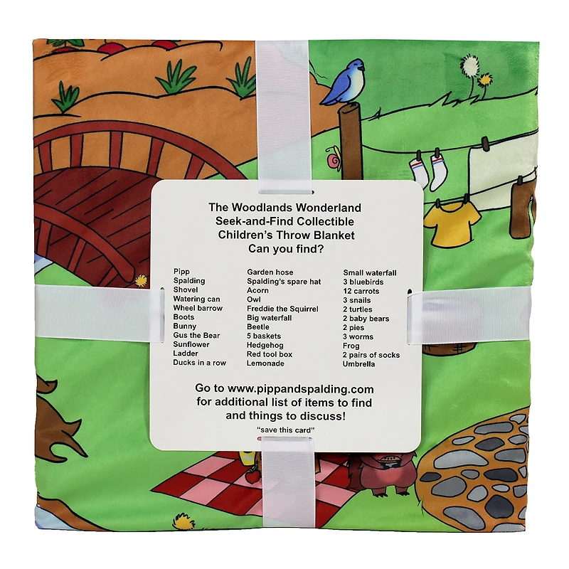 Pipp & Spalding™ Seek And Find Tummy Time Blanket Play Mat