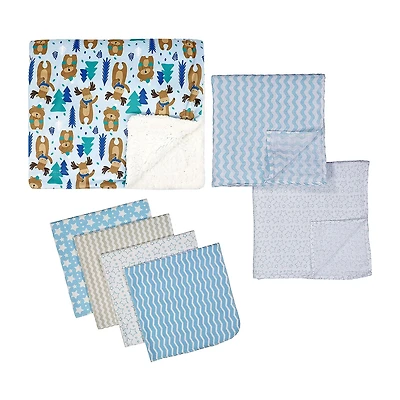 3 Stories Trading Company 7-pc. Baby Blanket