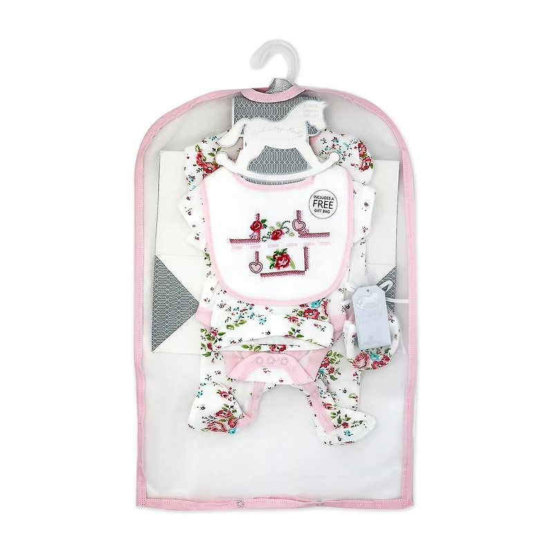 3 Stories Trading Company 0-3 Month Baby Girls 28-pc. Baby Gift Set