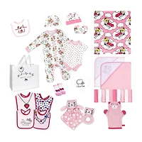 3 Stories Trading Company 0-3 Month Baby Girls 28-pc. Baby Gift Set