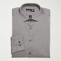 J. Ferrar Ultra Comfort Mens Slim Fit Easy Care Stretch Fabric Long Sleeve Dress Shirt