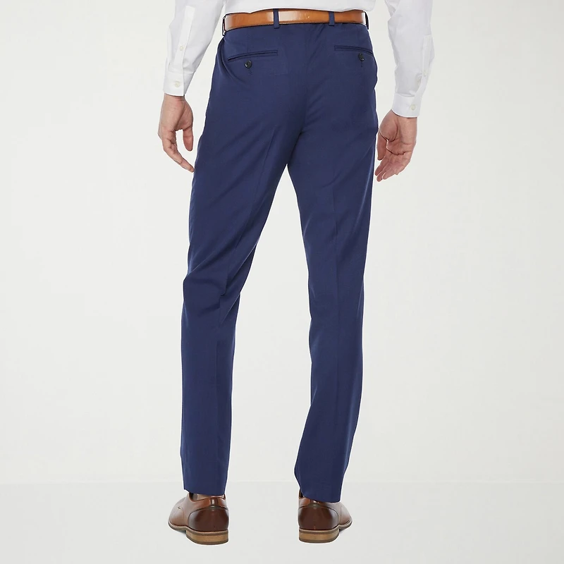 J. Ferrar Ultra Comfort Mens Super Slim Fit Flat Front Suit Pant