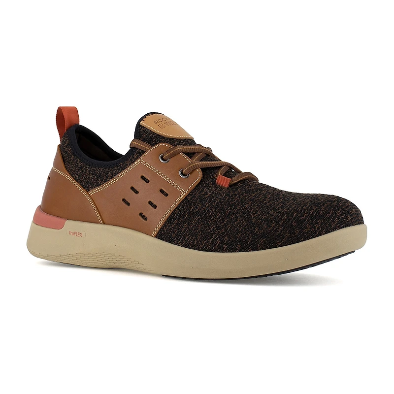 Rockport Works Rk4690 Mens Round Composite Toe Work Shoes