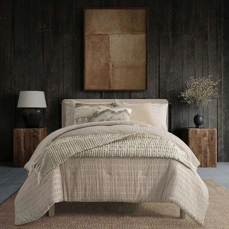 Indigo Road by Egypt Sherrod Noriah Ruched Stripe 3-pc. Lightweight Comforter Set