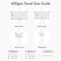 510 Design 100% Cotton 12-pc. Quick Dry Bath Towel Set