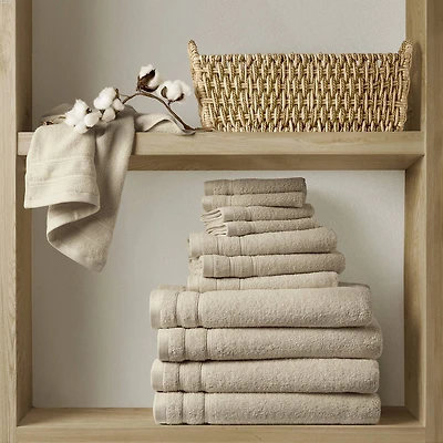 510 Design 100% Cotton 12-pc. Quick Dry Bath Towel Set