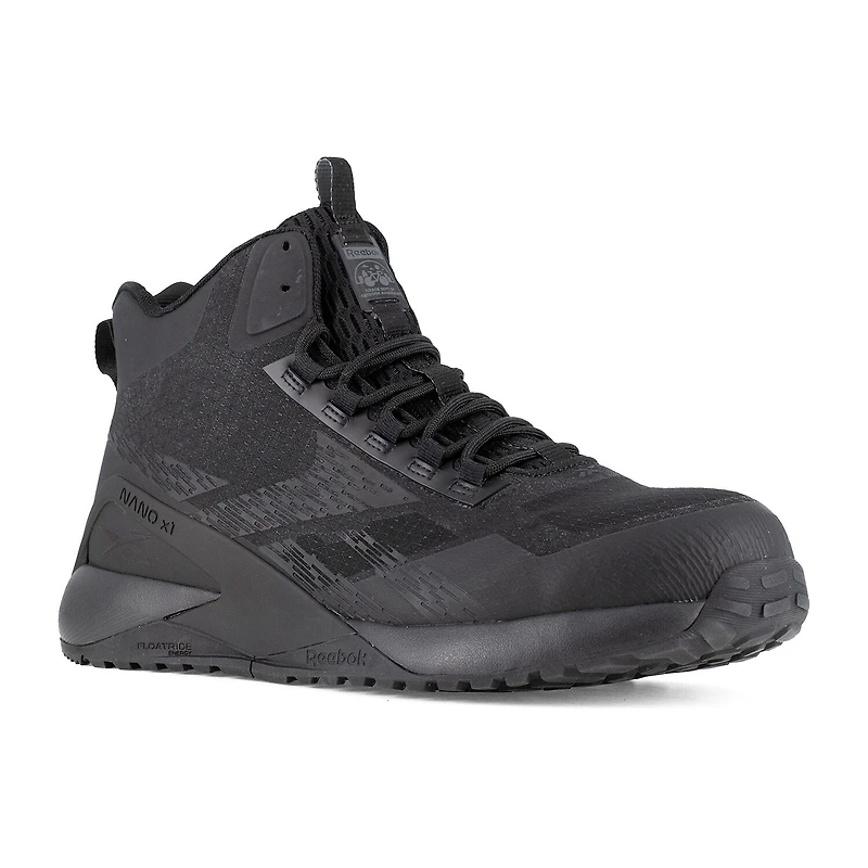 Reebok Work Mens Round Closed Toe Shoes
